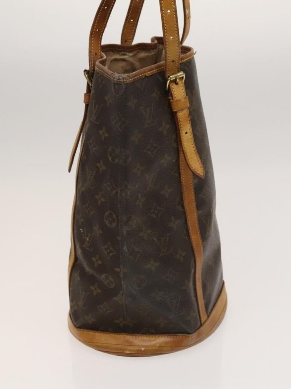 LOUIS VUITTON Monogram Bucket GM Shoulder Bag M42236 LV Auth 117873 - Picture 5 of 16